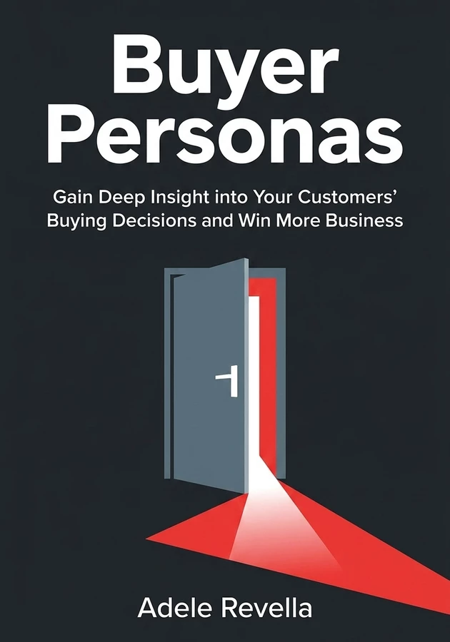 Capa do livro Buyer Personas , de Adele Revella — resumo e resenha crítica no 12min