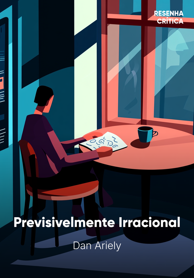 Capa do livro Previsivelmente Irracional, de Dan Ariely — resumo e resenha crítica no 12min