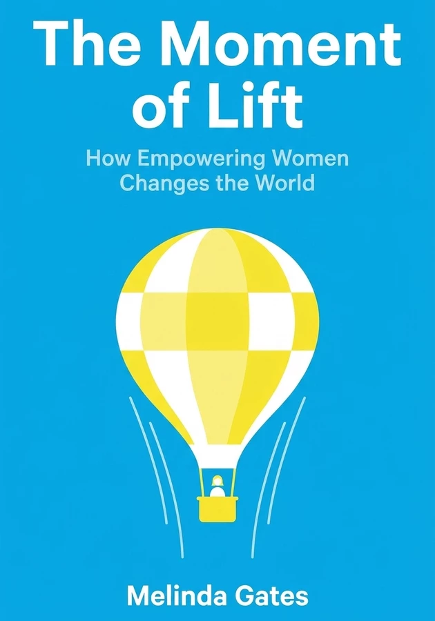 Book cover of The Moment of Lift by Melinda Gates — critical summary review on 12min