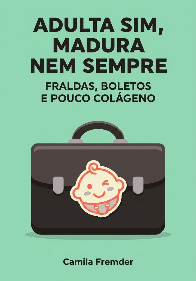 Capa do livro Adulta sim, madura nem sempre, de Camila Fremder — resumo e resenha crítica no 12min