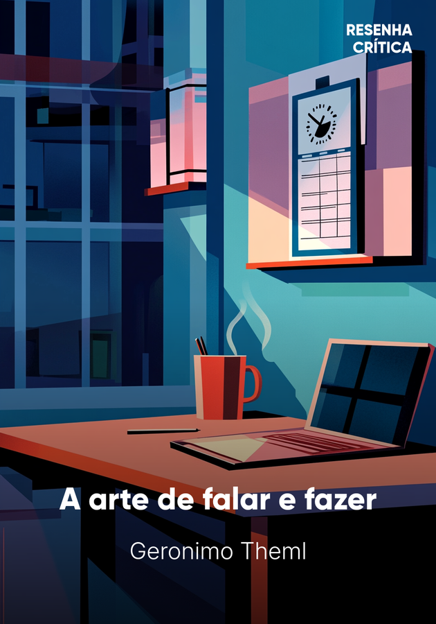 Capa do livro A arte de falar e fazer, de Geronimo Theml — resumo e resenha crítica no 12min