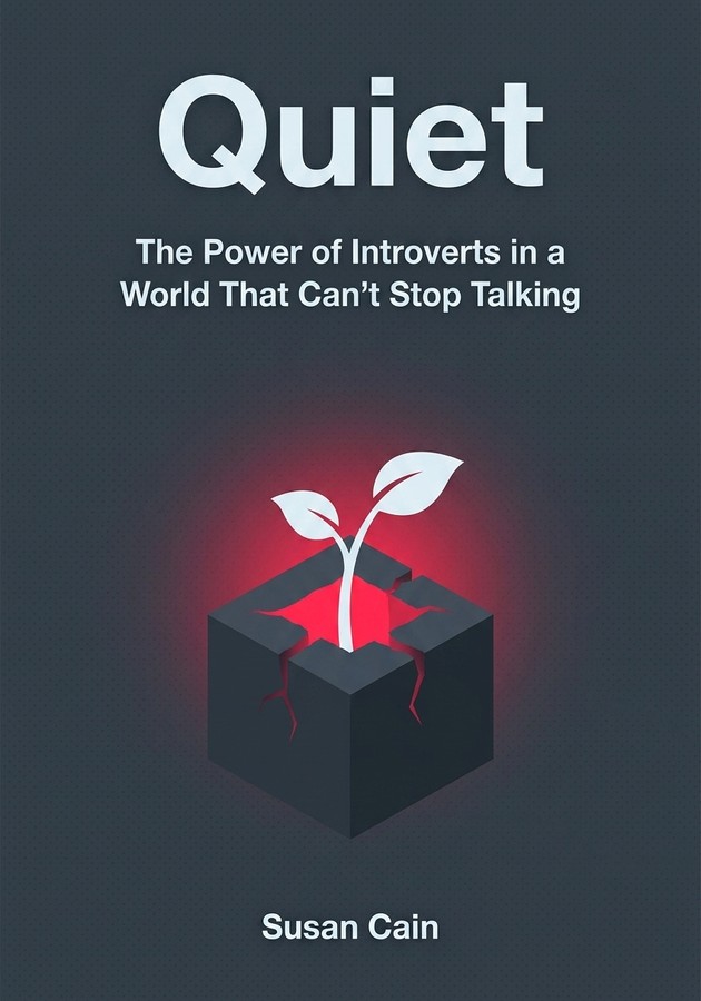 Book cover of Quiet by Susan Cain — critical summary review on 12min