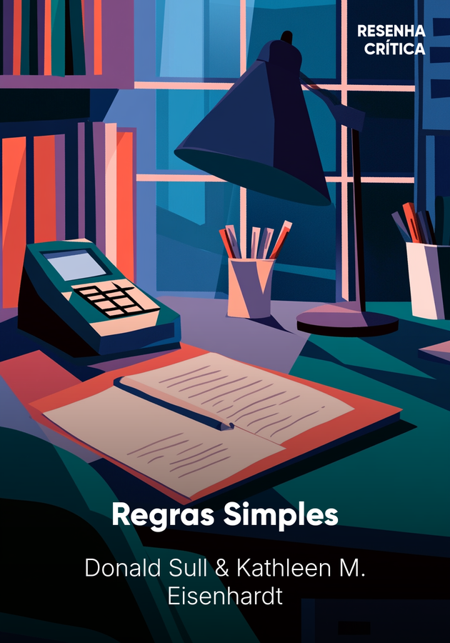 Capa do livro Regras Simples, de Donald Sull & Kathleen M. Eisenhardt — resumo e resenha crítica no 12min
