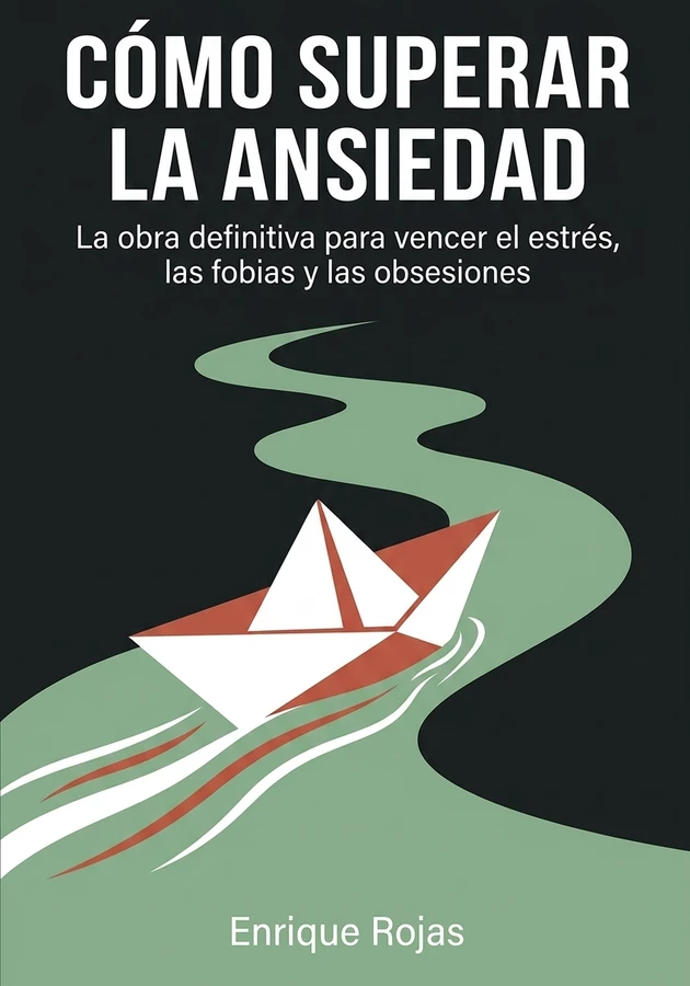 Portada del libro Cómo superar la ansiedad, de Enrique Rojas — resumen crítico y reseña en 12min