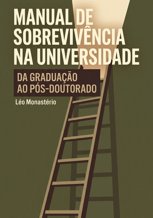 Capa do livro Manual De Sobrevivência Na Universidade, de Léo Monastério — resumo e resenha crítica no 12min