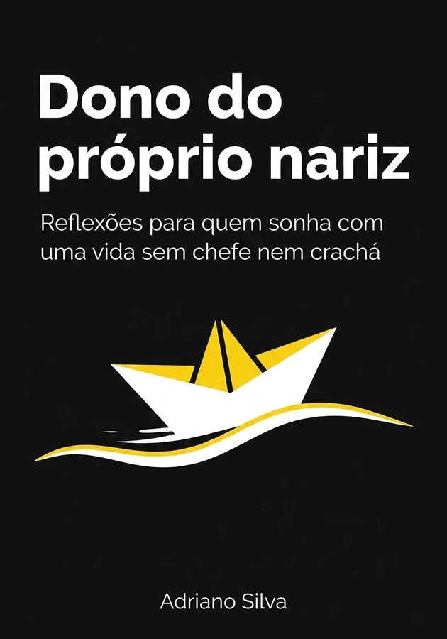 Capa do livro Dono do próprio nariz, de Adriano Silva — resumo e resenha crítica no 12min