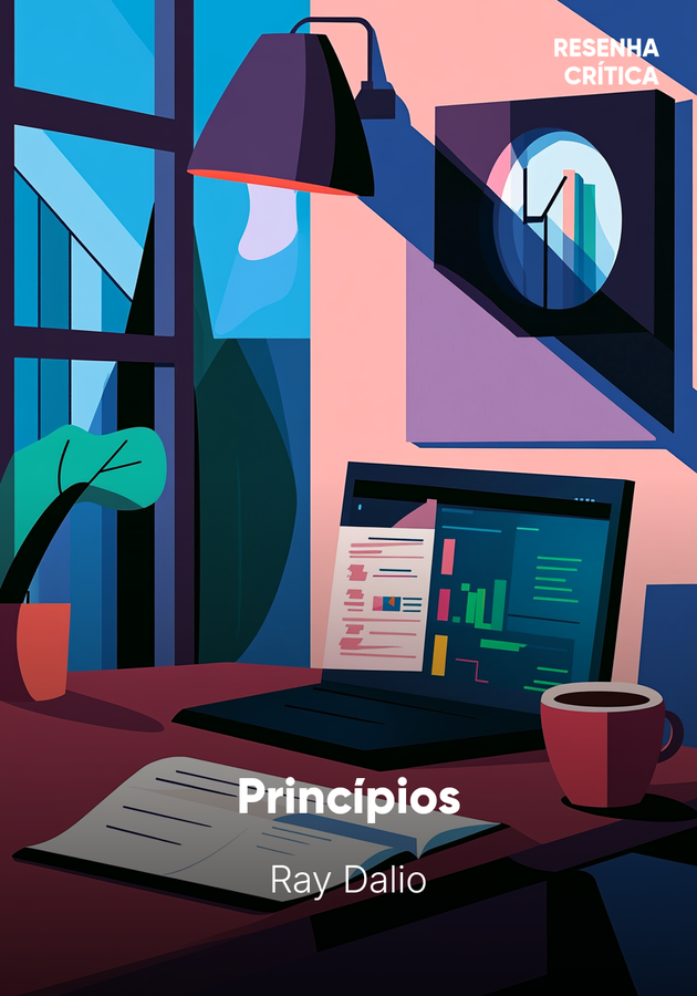 Capa do livro Princípios, de Ray Dalio — resumo e resenha crítica no 12min