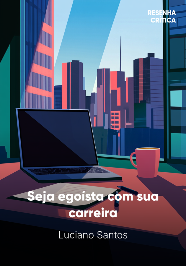 Capa do livro Seja egoísta com sua carreira, de Luciano Santos — resumo e resenha crítica no 12min