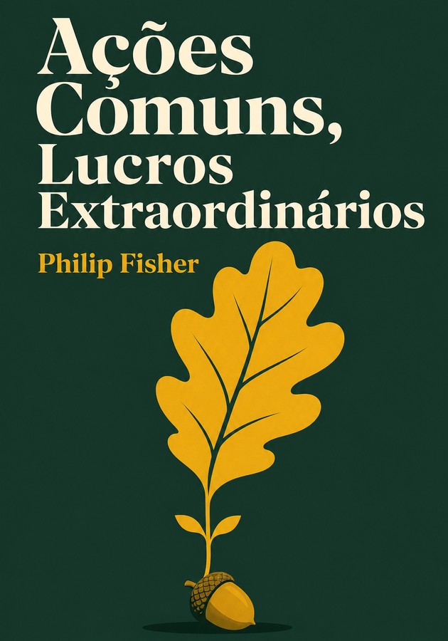 Capa do livro Ações Comuns, Lucros Extraordinários, de Philip Fisher — resumo e resenha crítica no 12min