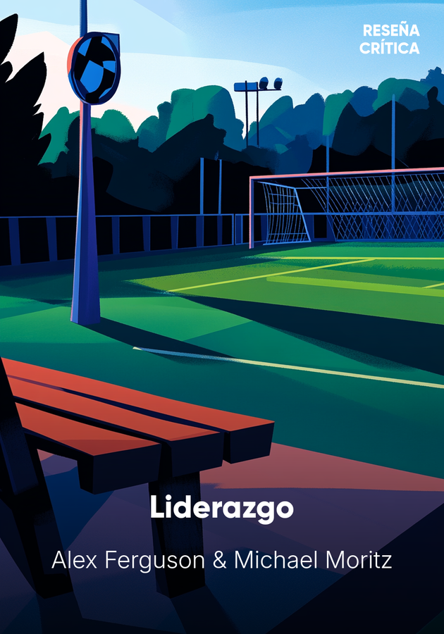 Portada del libro Liderazgo, de Alex Ferguson & Michael Moritz — resumen crítico y reseña en 12min