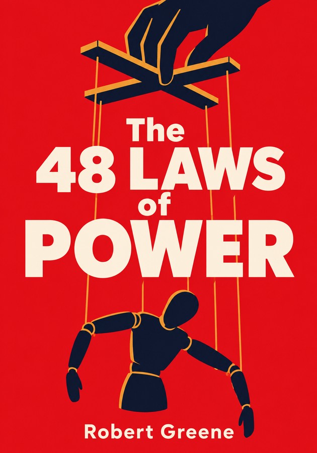 Book cover of The 48 Laws of Power by Robert Greene — critical summary review on 12min