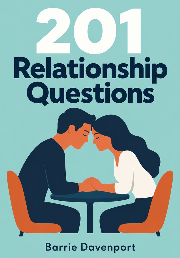 Book cover of 201 Relationship Questions by Barrie Davenport — critical summary review on 12min
