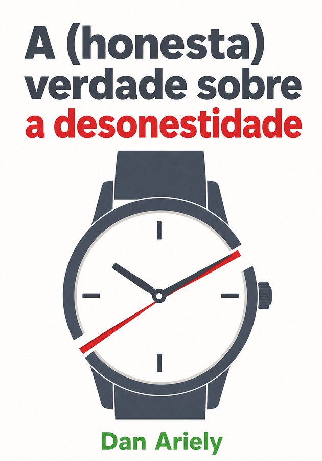 Capa do livro A (honesta) verdade sobre a desonestidade , de Dan Ariely — resumo e resenha crítica no 12min
