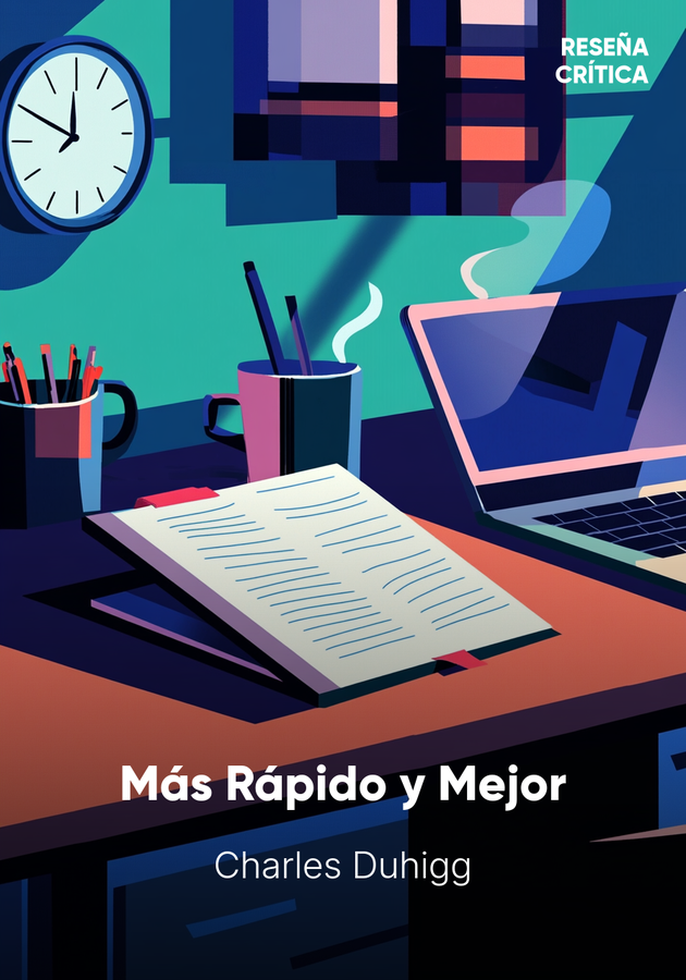 Portada del libro Más Rápido y Mejor, de Charles Duhigg — resumen crítico y reseña en 12min