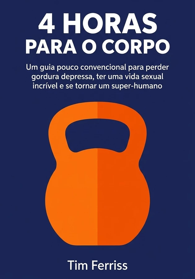 Capa do livro 4 Horas Para o Corpo, de Tim Ferriss — resumo e resenha crítica no 12min